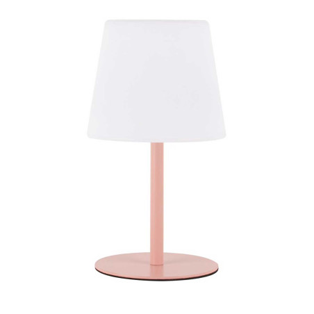 Petite lampe rose pour table