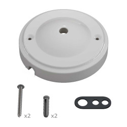 Pavillon en porcelaine blanche pour suspension