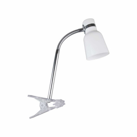 Lampe pince blanche