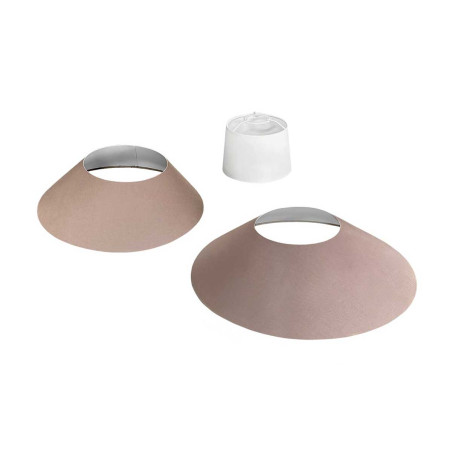 Suspension tissu sablier