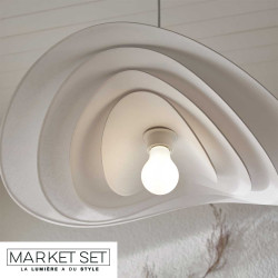Suspension blanche Market Set