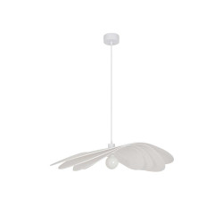 Grande suspension blanche