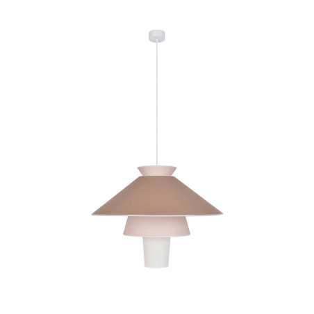 Suspension rose ruche XL
