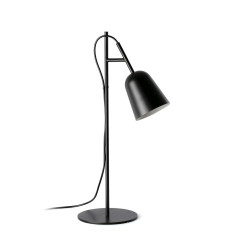 Lampe à poser noire