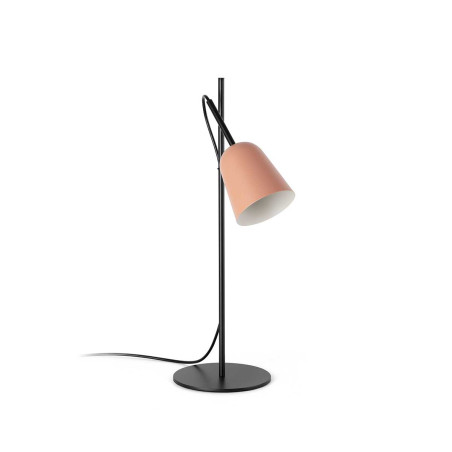 Lampe à poser couleur terracotta