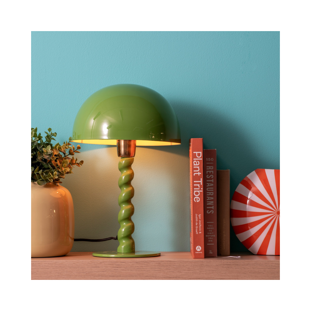 lampe verte table design