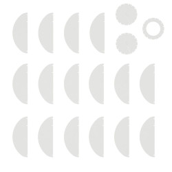 suspension demi cercle intérieure