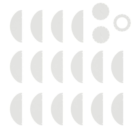 suspension demi cercle intérieure