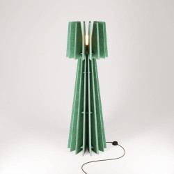 lampe haute d'intérieur vert 150cm