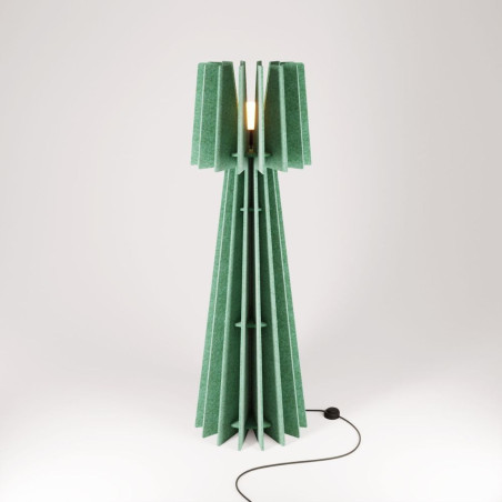 lampe haute d'intérieur vert 150cm
