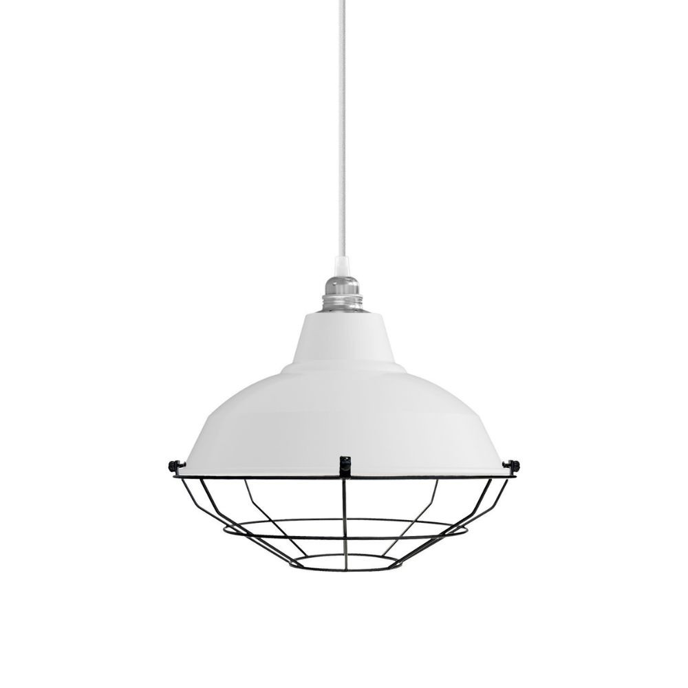 suspension bistrot blanche