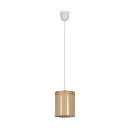 suspension métal crème