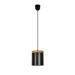 suspension effet bois noire