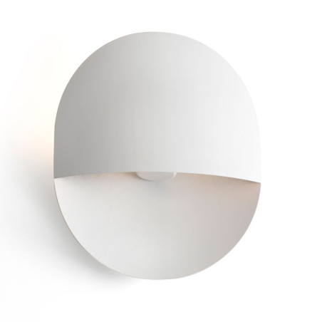 applique blanche ronde