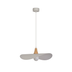 suspension coton blanche