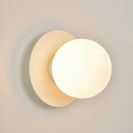 applique murale globe en verre