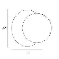 applique murale dimensions