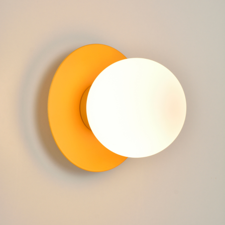 applique murale globe en verre