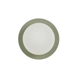 applique ronde verte