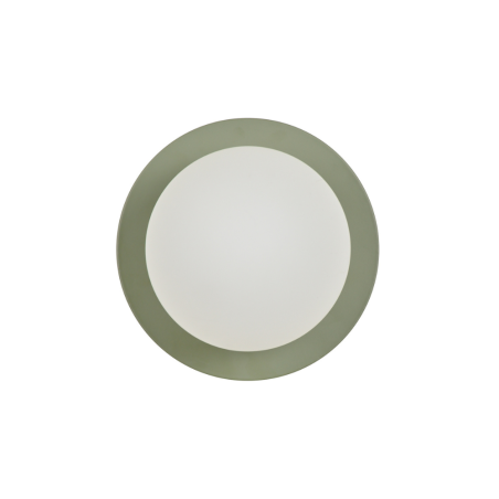 applique ronde verte