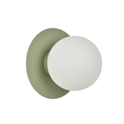 applique mural verte