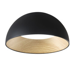 plafonnier led noir