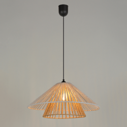 Suspension cordelette papier