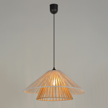 Suspension cordelette papier