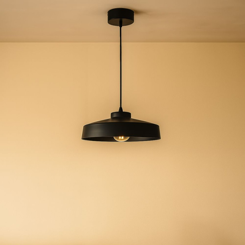 Suspension architecte noir mat Suspension architecte noir mat
