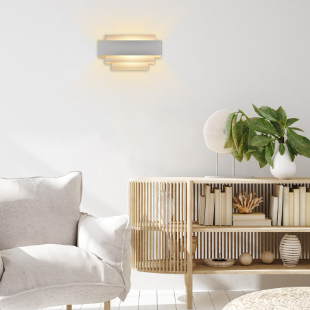 Applique murale blanche