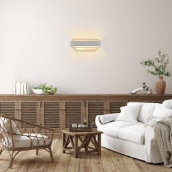 Applique murale 2L en métal – mise en ambiance élégante