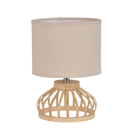 Lampe bambou tressé,