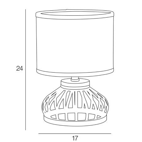 Dimensions de la lampe – pratique et élégante