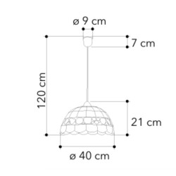 Tiffany vintage dimensions