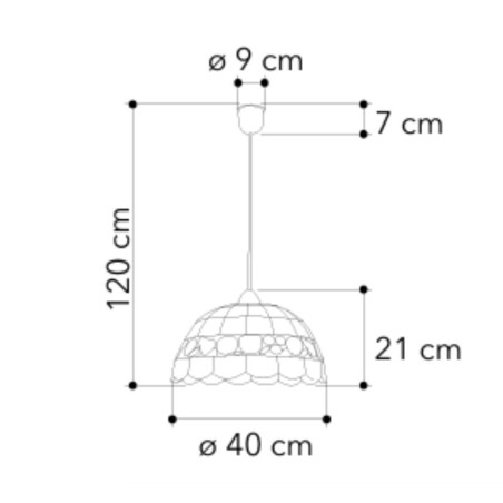 Tiffany vintage dimensions