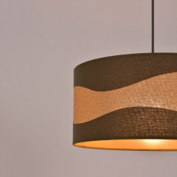 suspension havana marron