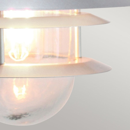 Éclairage doux et homogène de l'applique murale extérieur