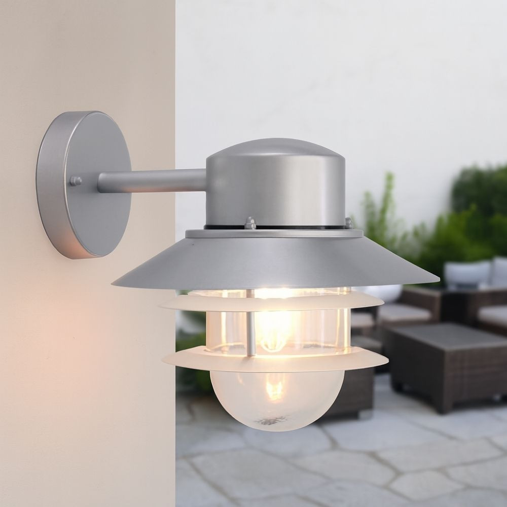 Applique extérieure grise