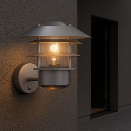 Applique grise acier