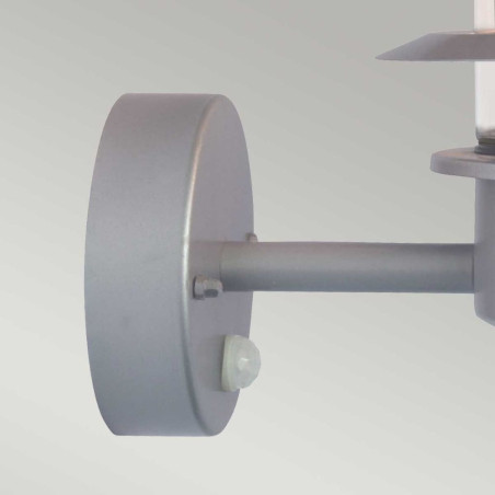 Applique en acier grise