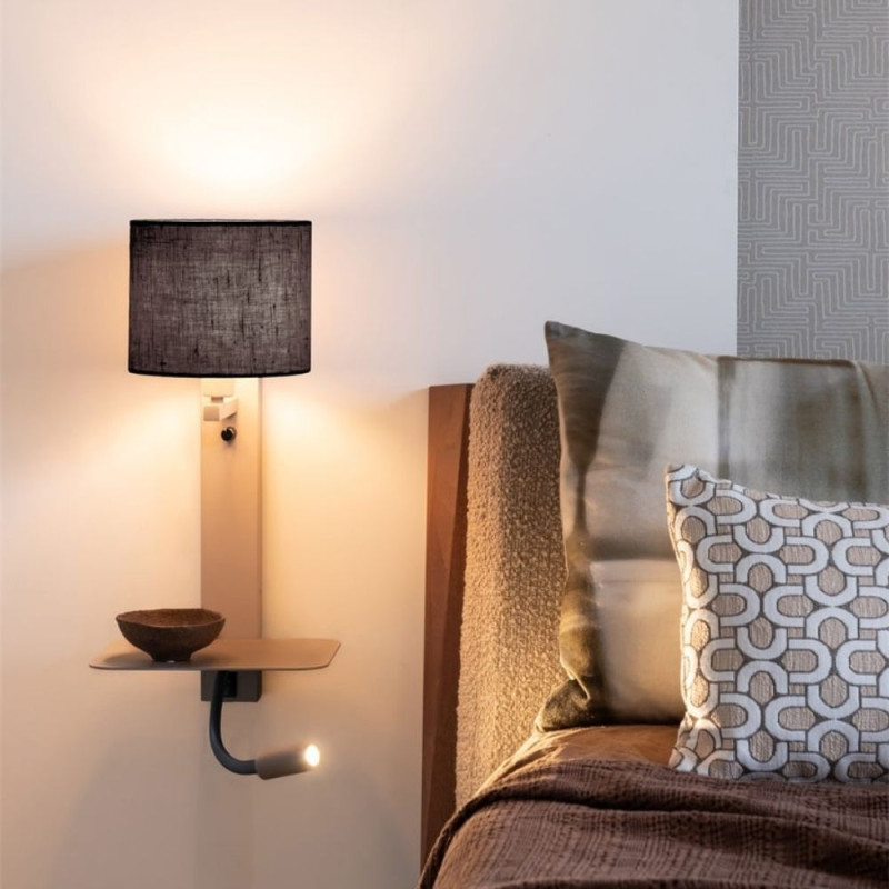 Applique de chevet liseuse