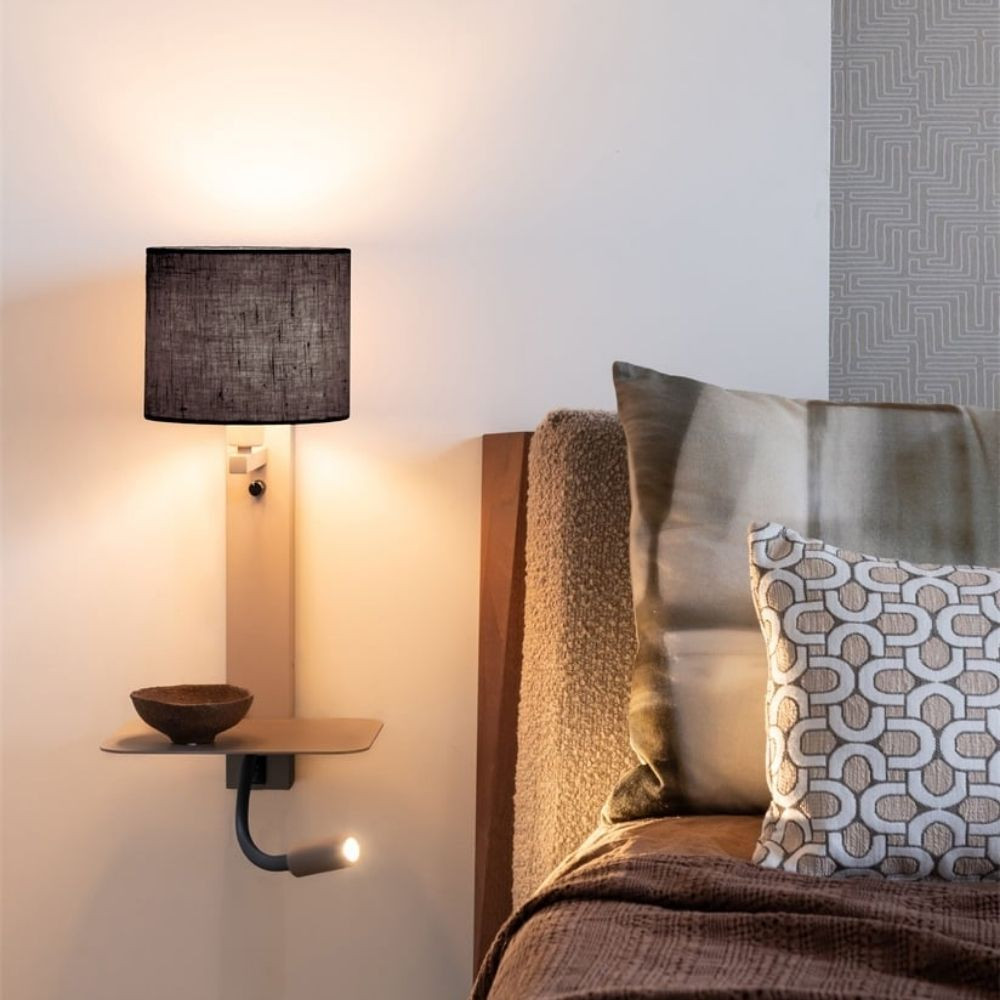 Applique de chevet liseuse