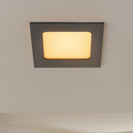 Spot encastré noir led