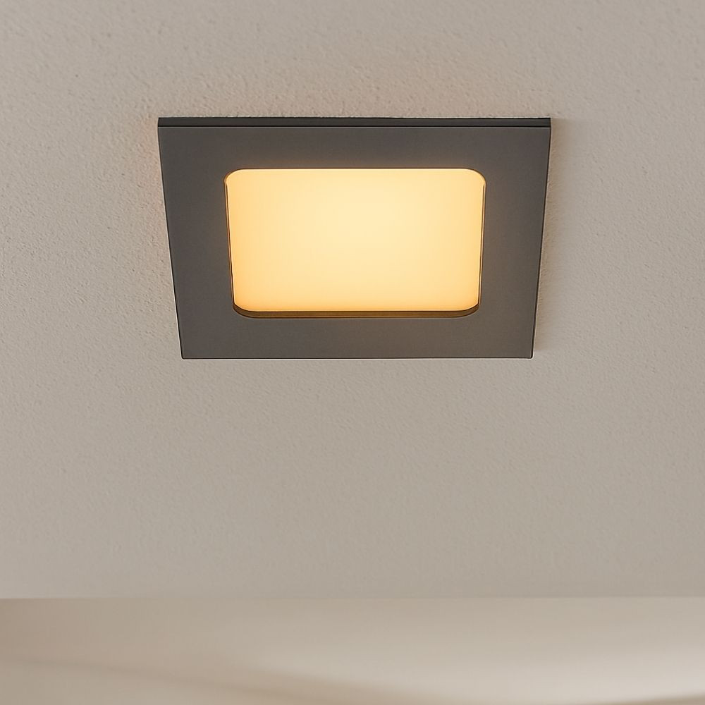 Spot encastré noir led