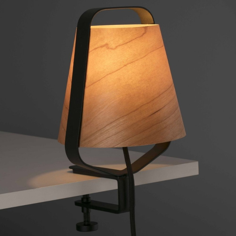 Applique intérieur pince et bois