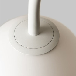 Lampadaire globe en marbre