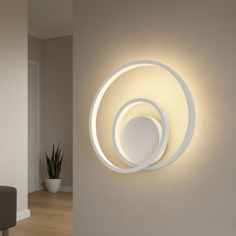 Applique murale cercles design