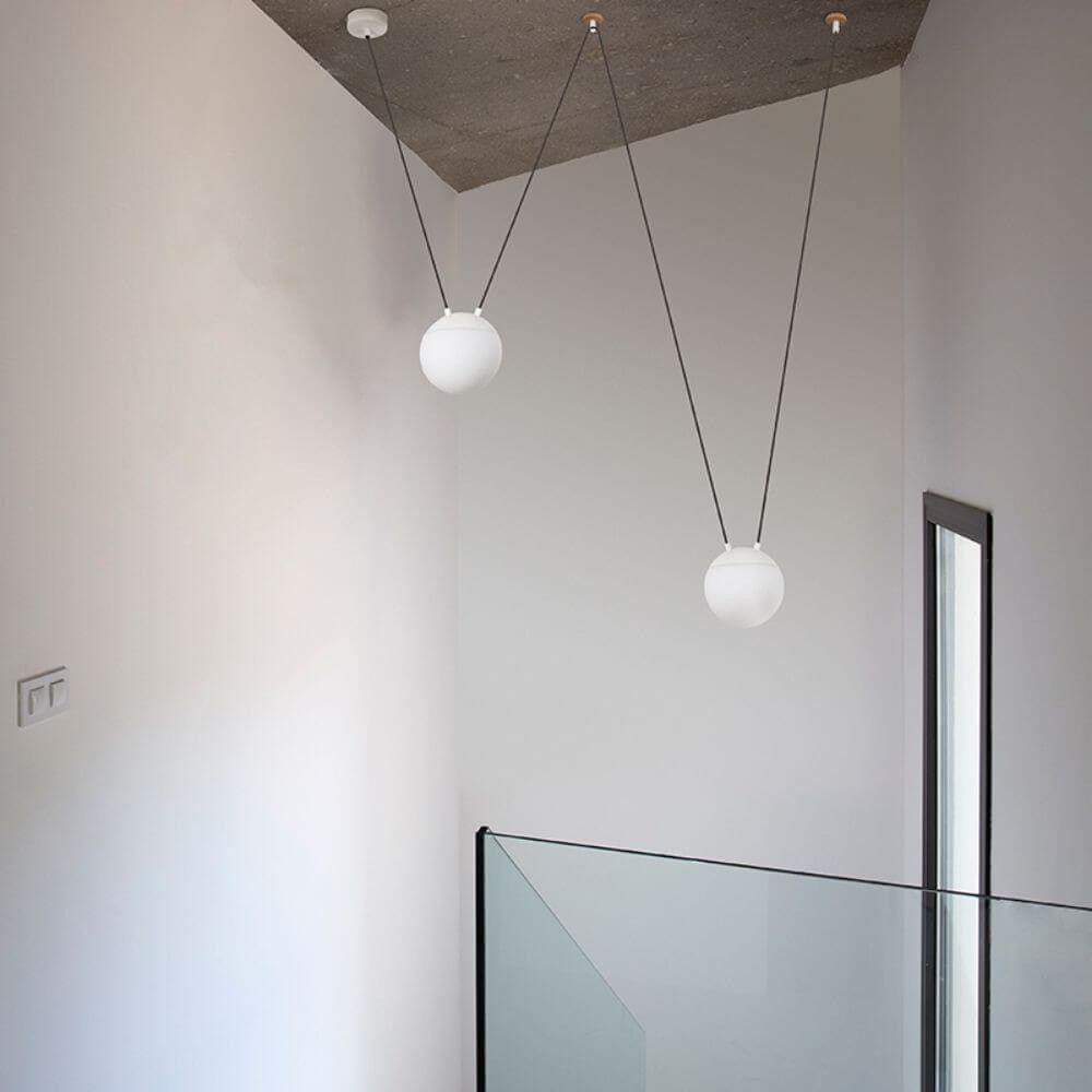 suspension intérieur boule