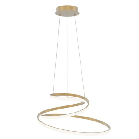 suspension aluminium diffuseur doré