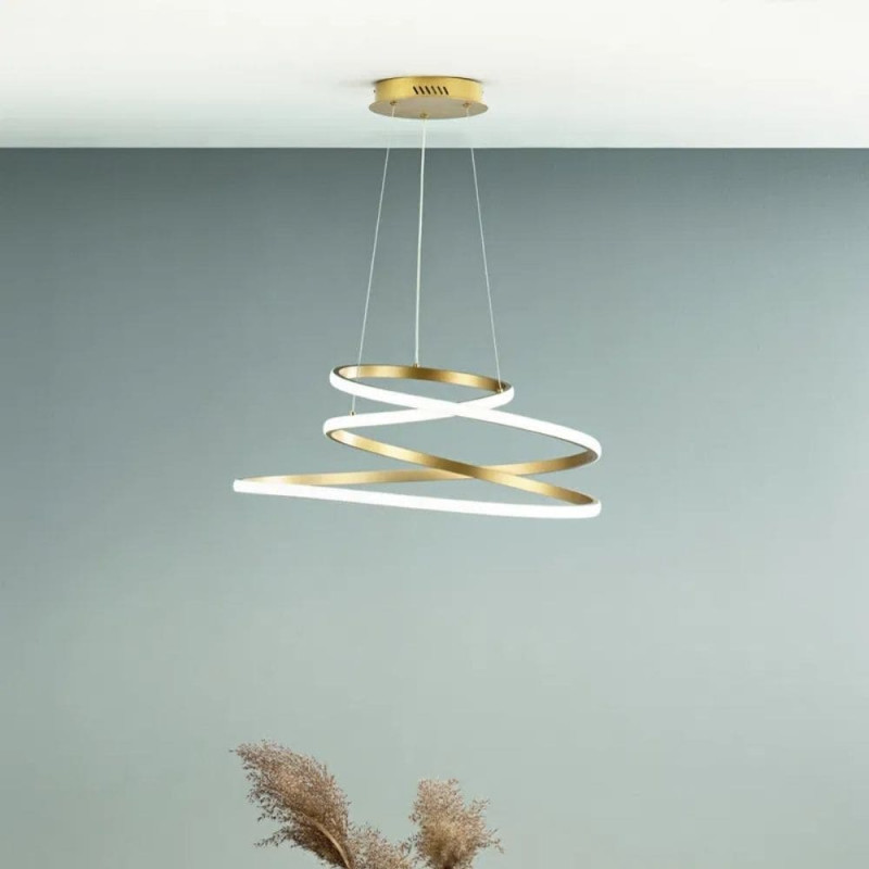 Suspension led circulaire design